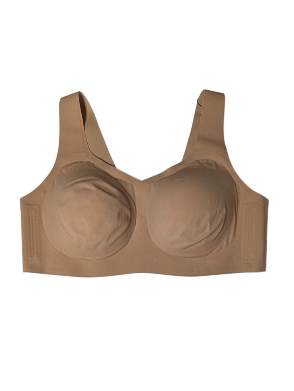 Honeylove SoftForm Bra XL 38D/DD(E) Sand Seamless Supportive‎ Design